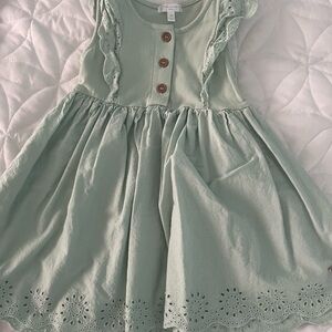Mint Green Kids Dress